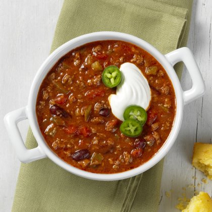 Campfire Chili with Beans