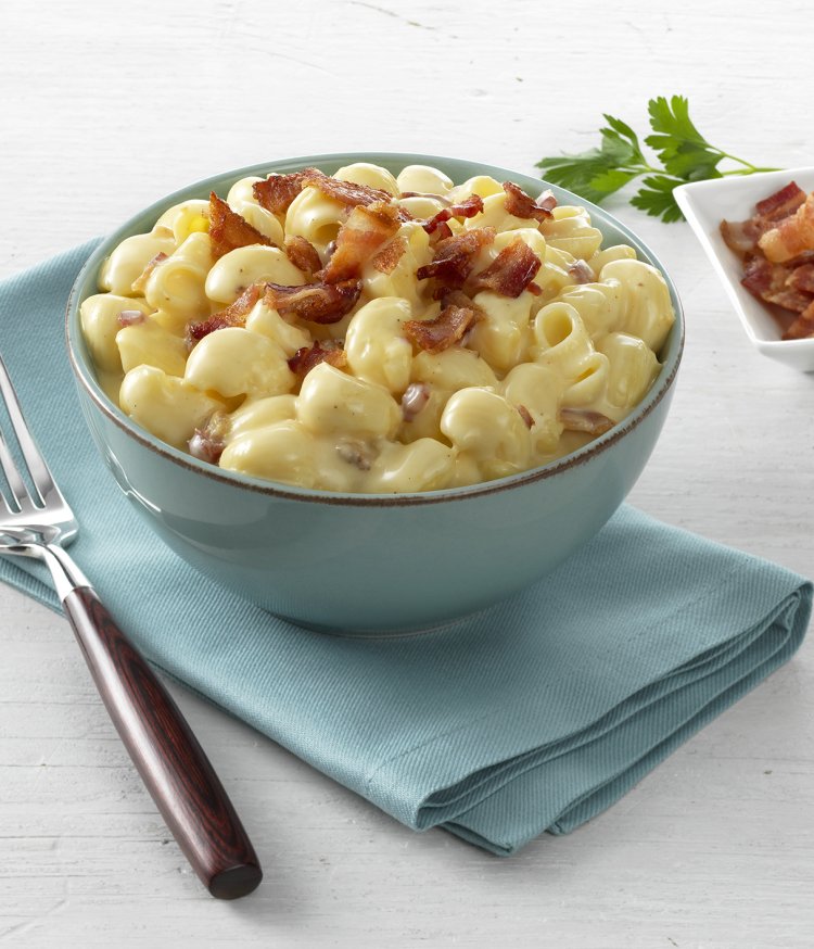 Mac & Cheese with Uncured Bacon
